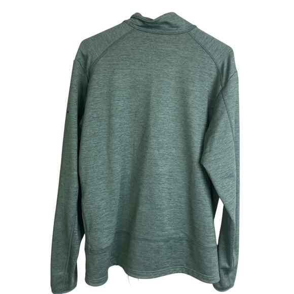 Vaude Jacket Mens 54 / XL Green Full Zip Outdoors Hiking Eco Sustainable Active - Picture 2 of 11